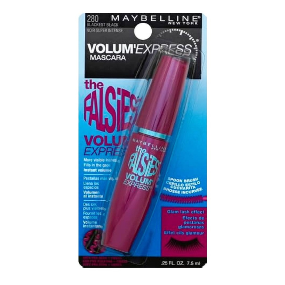 New Maybelline The Falsies Mascara in Blackest Black Volume Express